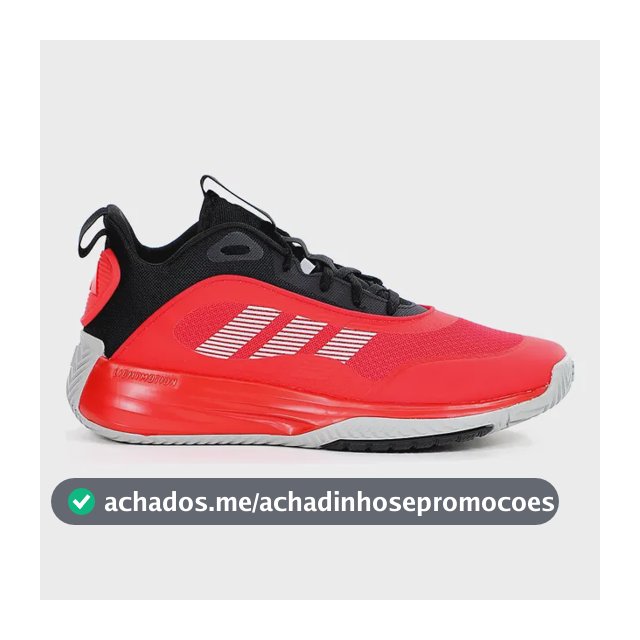 Tênis adidas Own The Game Têxtil Vermelho 43 Br
