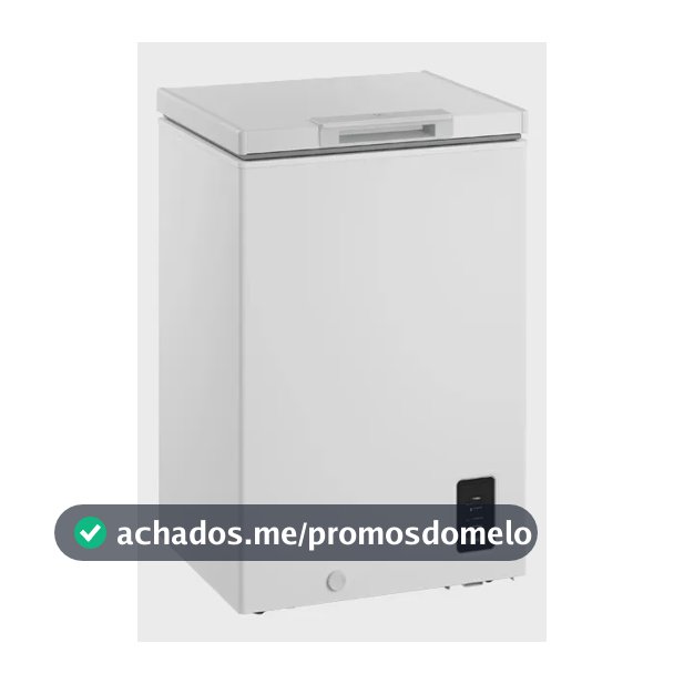Freezer Horizontal Electrolux 95L Inverter Bivolt Uma Porta Branco (HB100) Bivolt