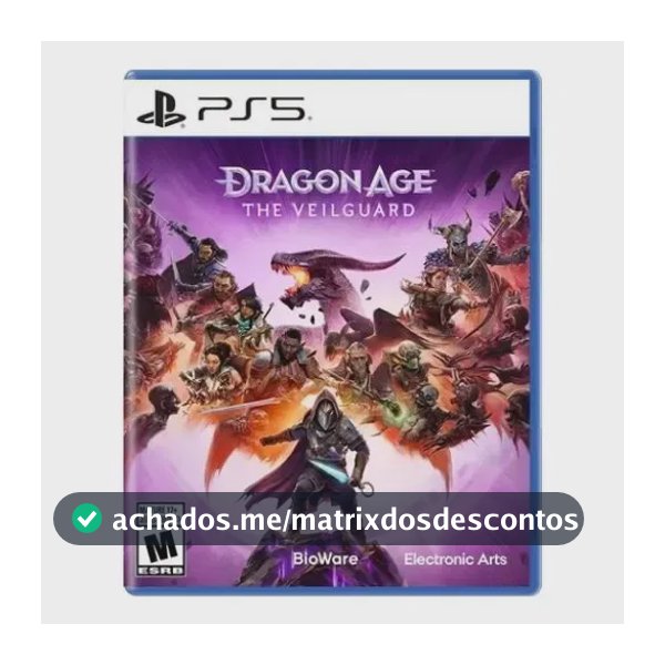Jogo Dragon Age The Veilguard - Ps5 Midia Fisica