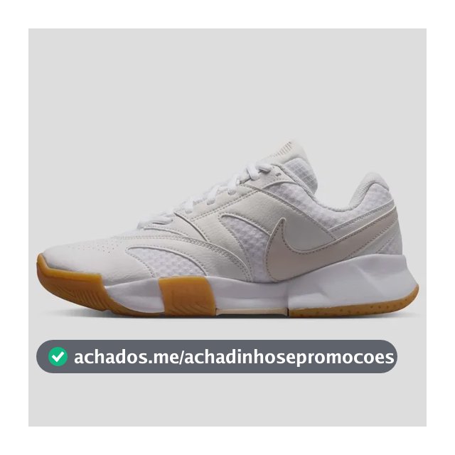 Tênis Nike Court Lite 4 Feminino Branco/branco 39 Br