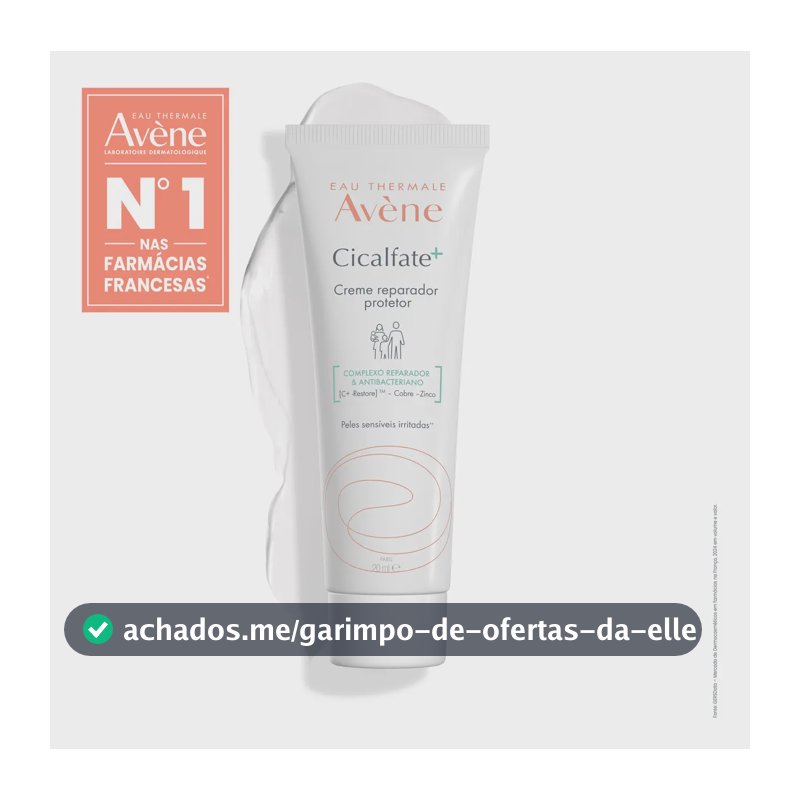 Creme Reparador Protetor Avène Cicalfate+ Pele Sensível 20ml