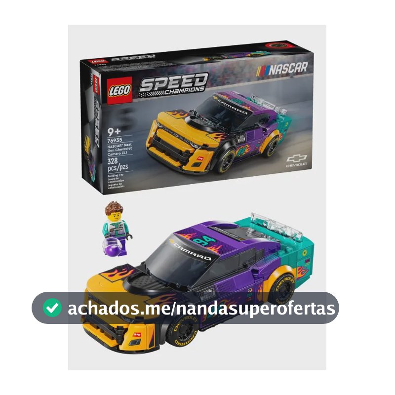Lego Next Gen Chevrolet Camaro Zl1 Nascar 76935