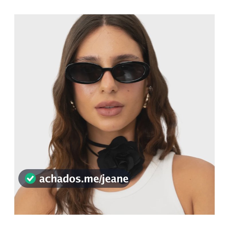 Óculos De Sol Feminino Fashion Vintage Destiny - Ór Eyewear Cor Preto Desenho Retrô