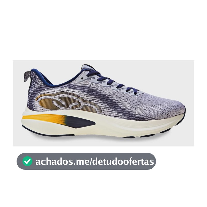 Tênis Esportivo Masculino Voa 2 Olympikus Lunmho Liso 41 Br