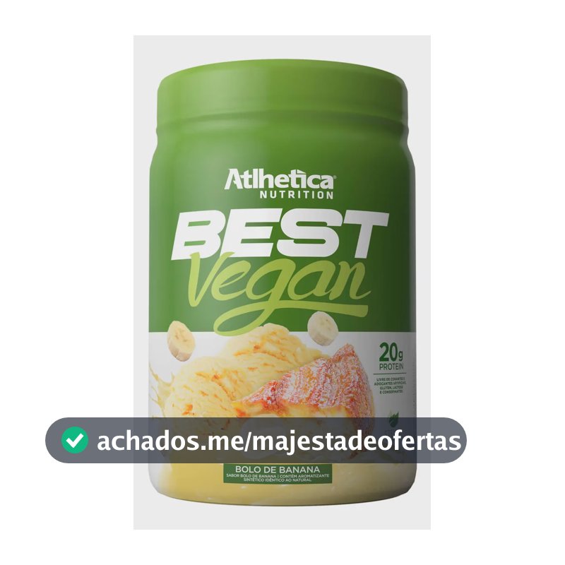 Best Vegan Atlhetica Nutrition 500g Bolo de Banana