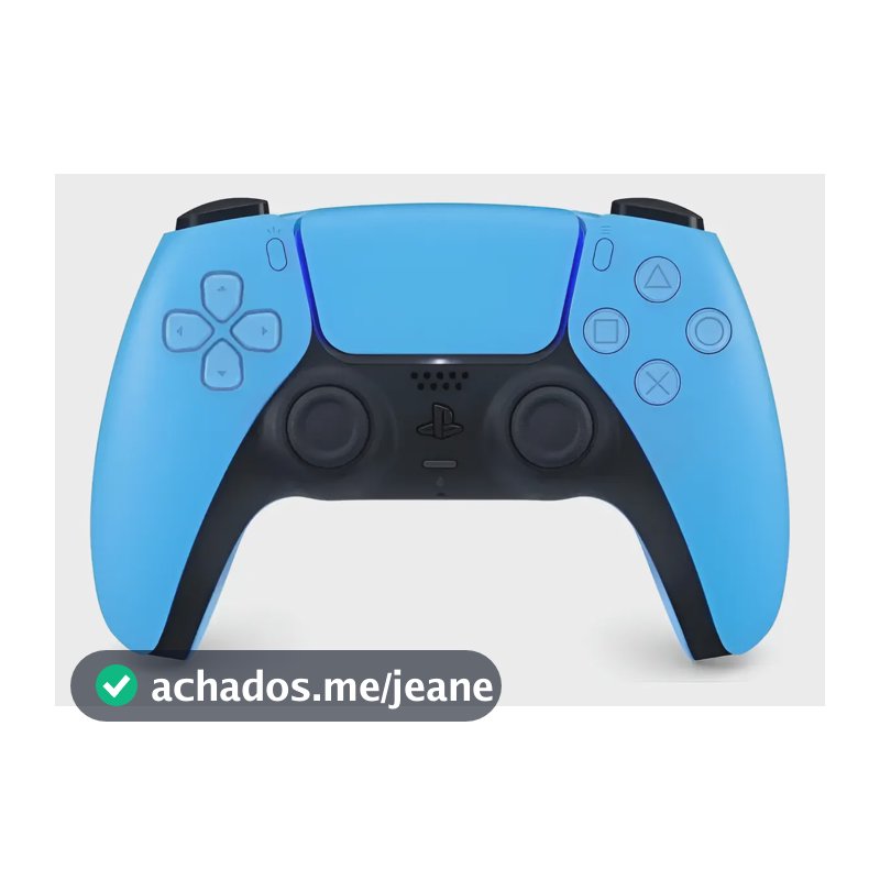 Joystick sem fio Bluetooth azul claro Sony CFI-ZCT1W Ps5