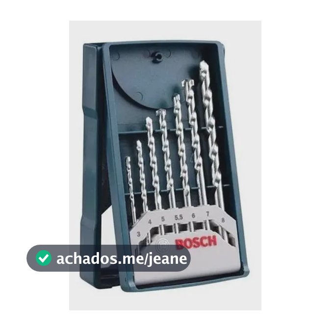 Kit Mini X-line Com 7 Brocas Para Pedra - Bosch