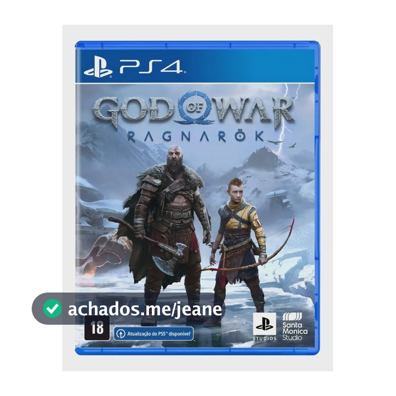 God Of War Ragnarok Ps4 Físico Standard Edition