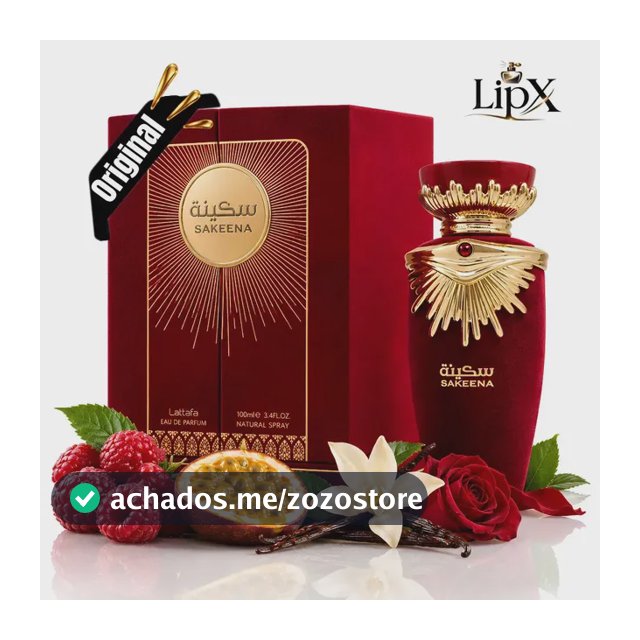 Perfume Árabe Sakeena Edp Feminino 100ml