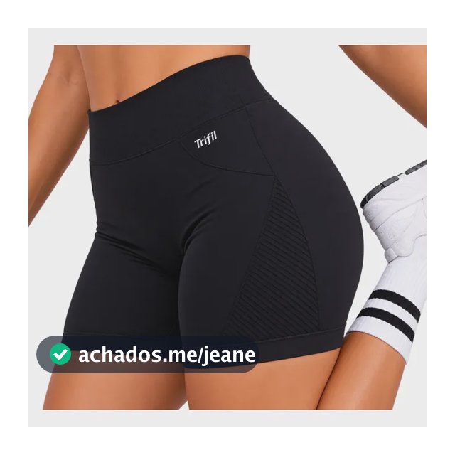 Shorts Feminino Academia Trifil Sem Costura Lupo Fitness