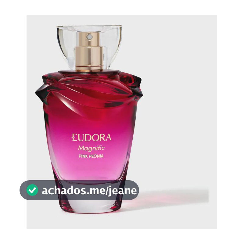 Eudora Magnific Pink Peônia Desodorante Colônia 75ml