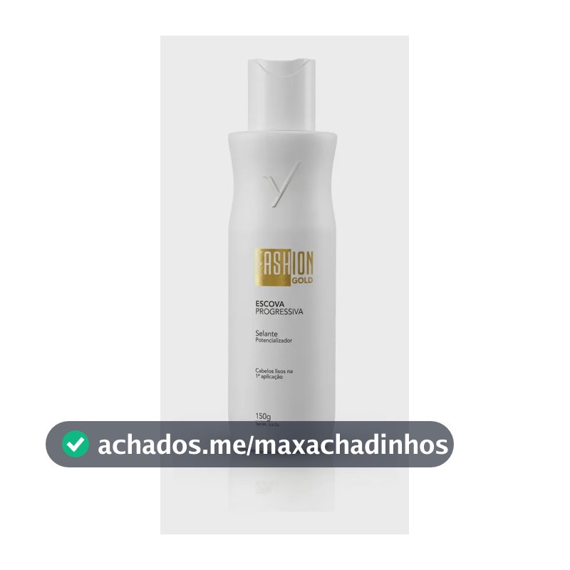 Escova Progressiva 150g - Fashion Gold