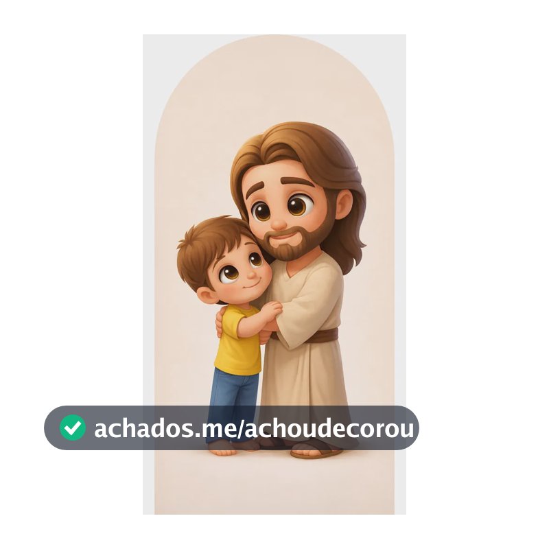 Capa Painel De Festa Romano Grande 2,0x1,0 Jesus Baby 18 Mini 50x30
