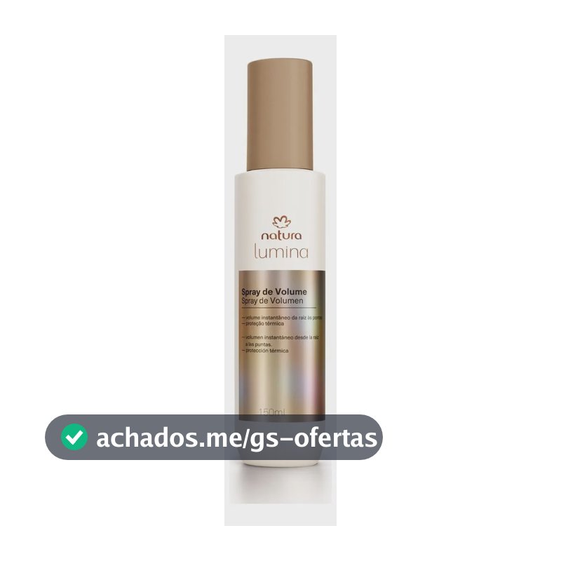 Spray De Volume Capilar Natura Lumina 150ml