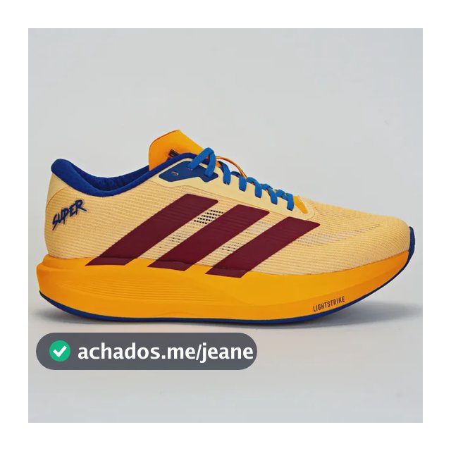 Tênis adidas Super Unissex Corrida Laranja/marinho 36