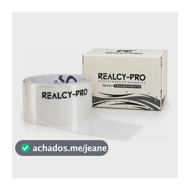 Realcy Pro Protetor De Raquete Beach Tenis Transparente Long Protetor De Cabeça Realcy Pro Long
