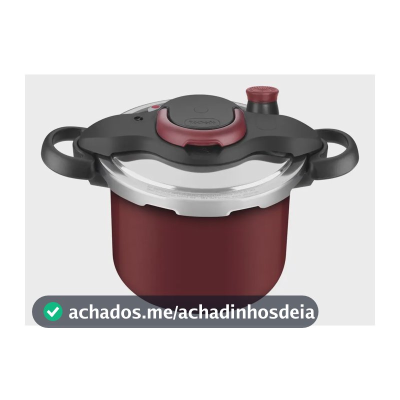 Panela De Pressão Rochedo Clipso 4,5 Litros Vermelho