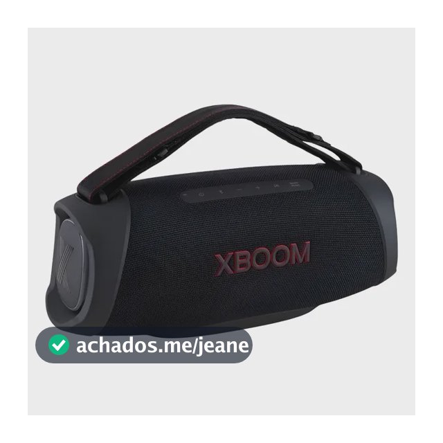 Caixa De Som LG Xboom Go Xg8t Bluetooth Preto Bivolt