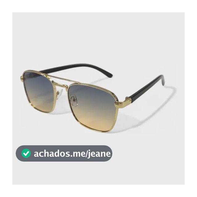 Óculos Sol Premium Polarizado Solar Quadrado Unissex Retro