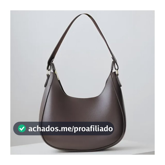 Bolsa Feminina Baguete Espaçosa De Ombro Estilosa Casual