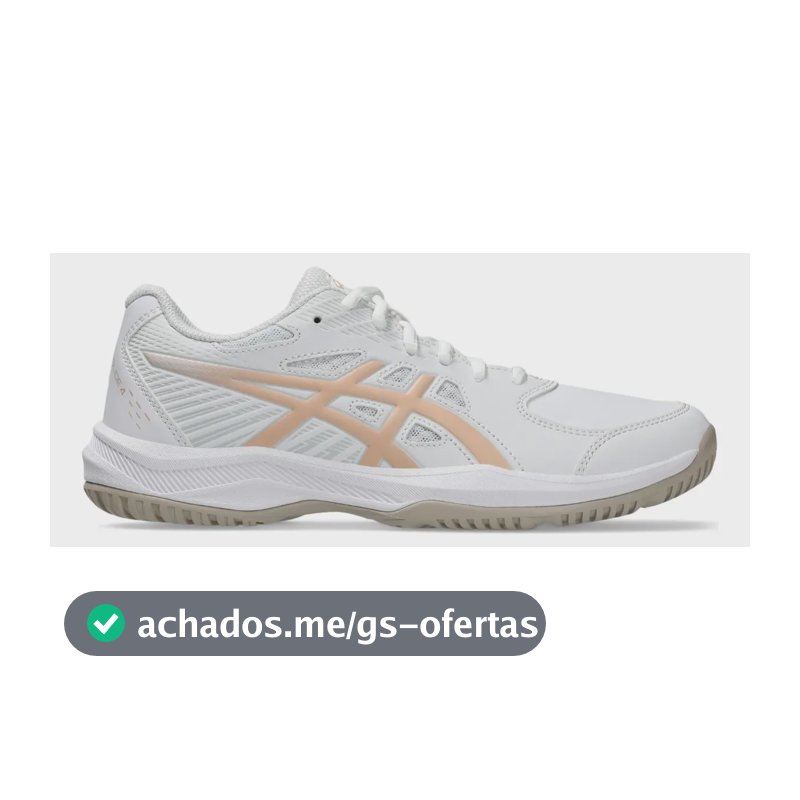 Tênis Feminino Court Slide 4 Asics Branco Liso 37 Br