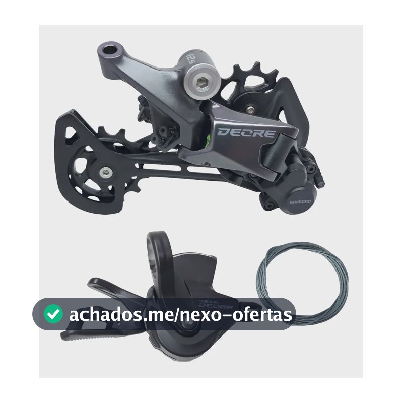 Kit Shimano Deore M6100 12v Câmbio mais Alavanca Trocador