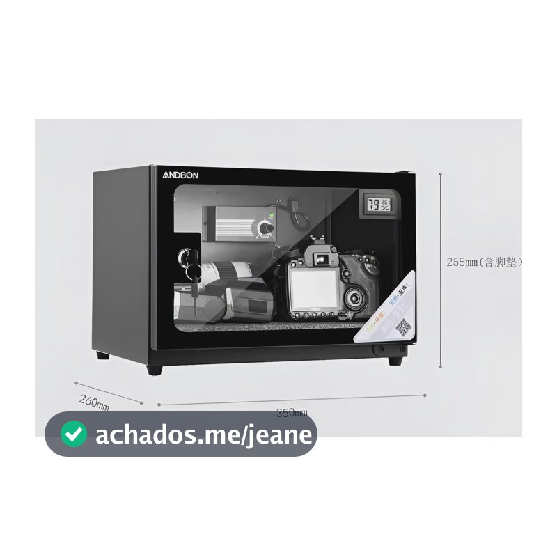Gabinete 21l Dry Box Desumidificador Para Equip. Foto/video