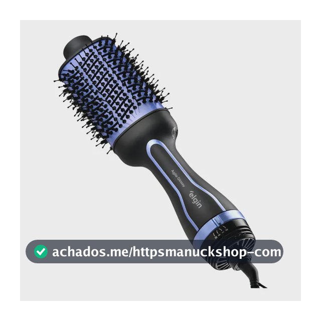 Escova Secadora Alisadora Elgin Agile Glossy Roxo