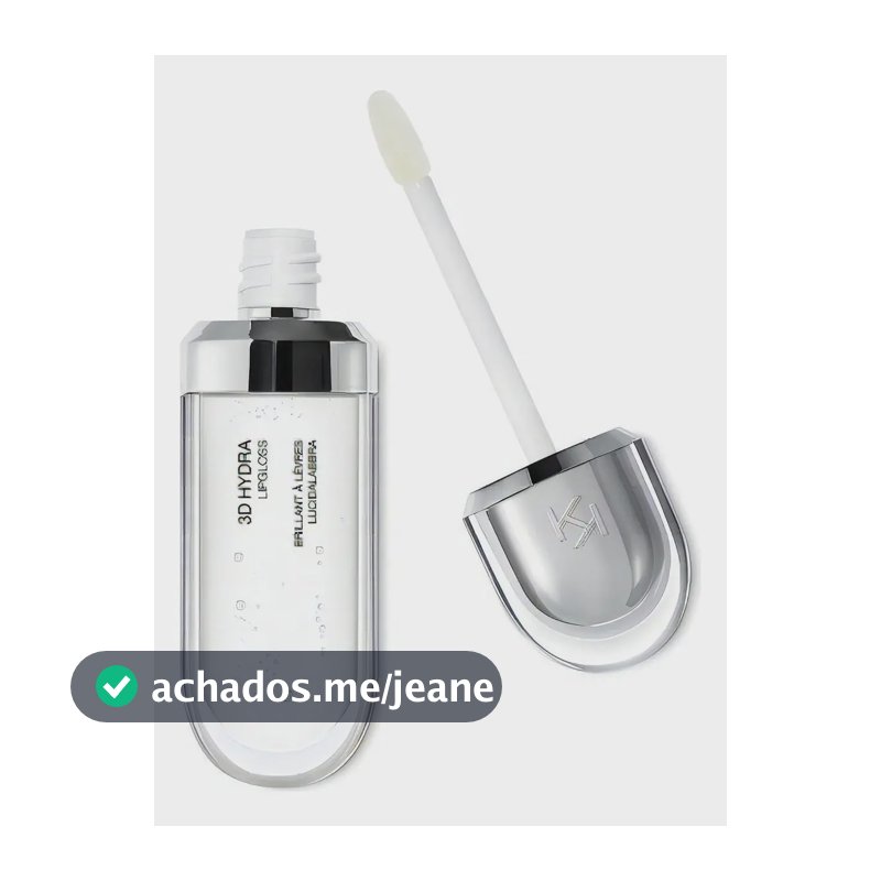 Gloss Labial Kiko Milano 3D Hydra Cor 01 Transparente