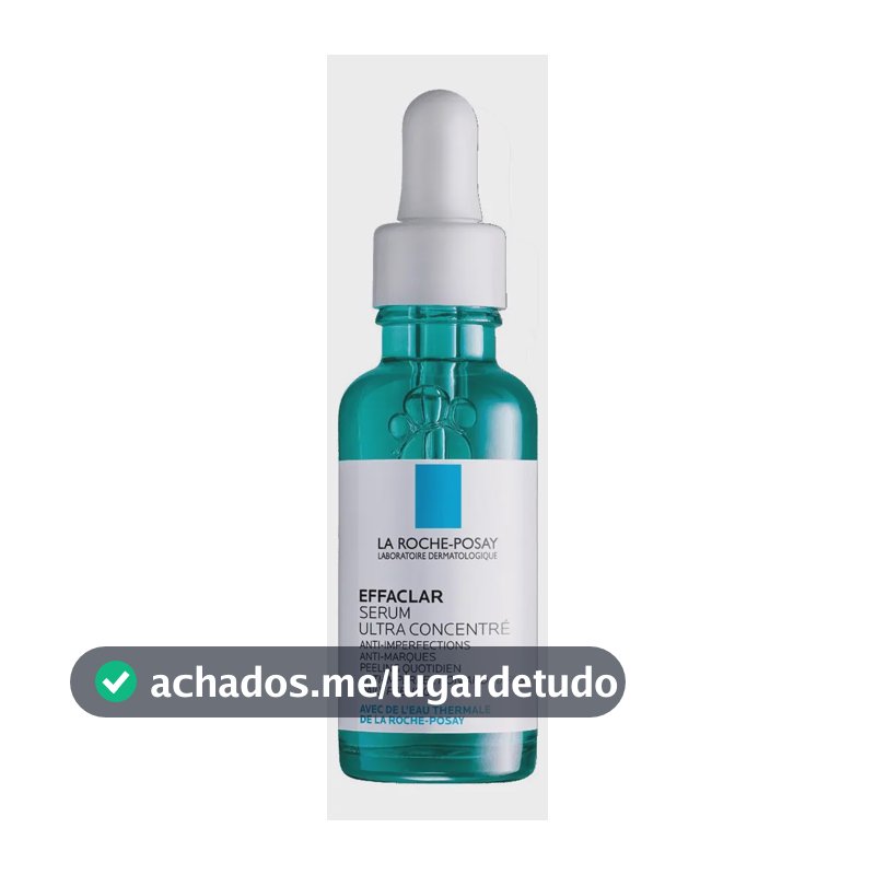 Sérum Ultra Concentrado La Roche Posay Effaclar noite para pele grasa de 30mL 30g 30 màs anos