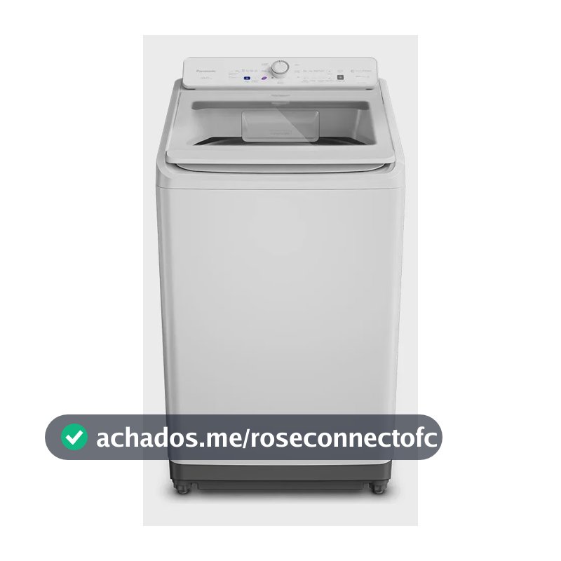 Maquina De Lavar Panasonic 19kg Branca Na-f190a1w