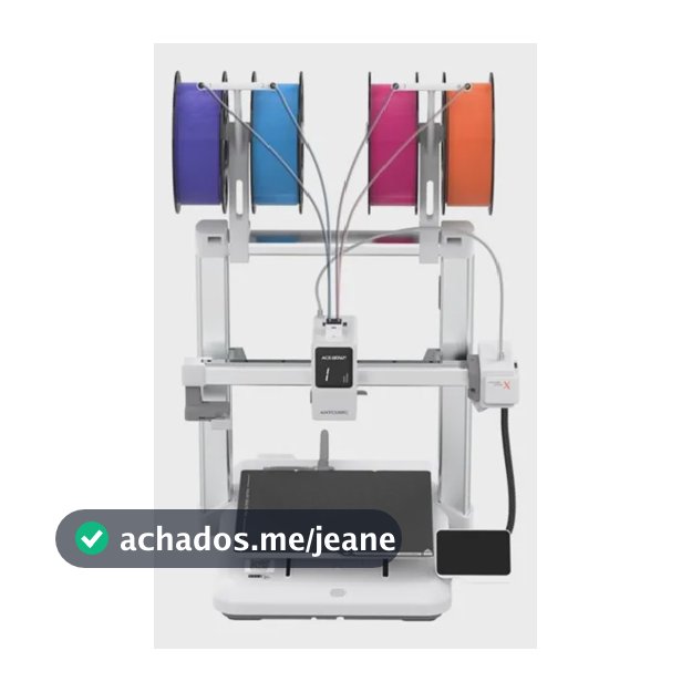 Impressora 3d Anycubic Kobra X 4 Cores 127/220v Prata
