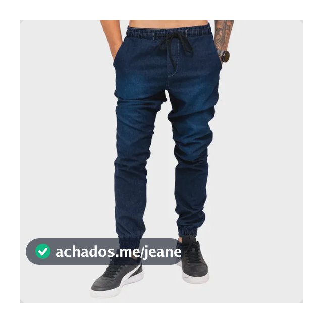 Calças Jeans Camuflada Masculina Jogger Com Punho Elastico
