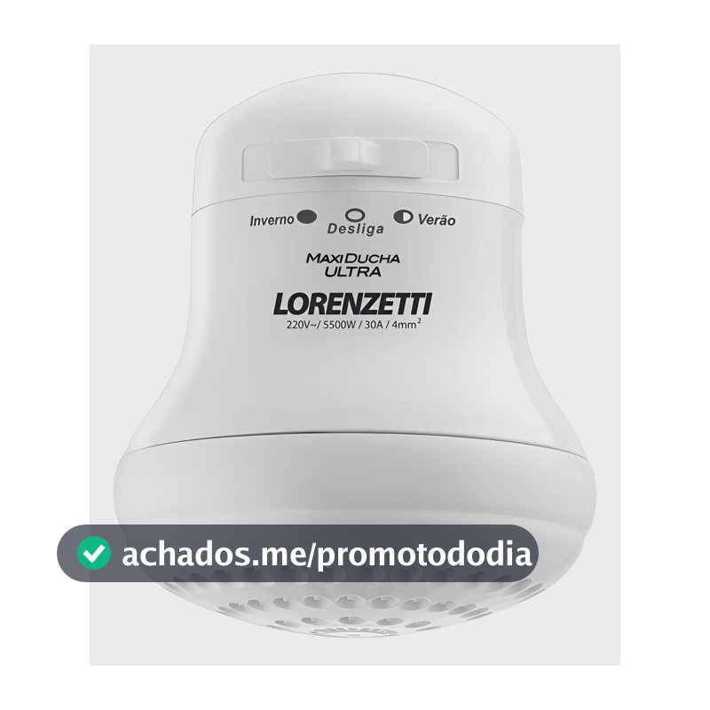 Lorenzetti Maxi Ducha Ultra Branco 5500w