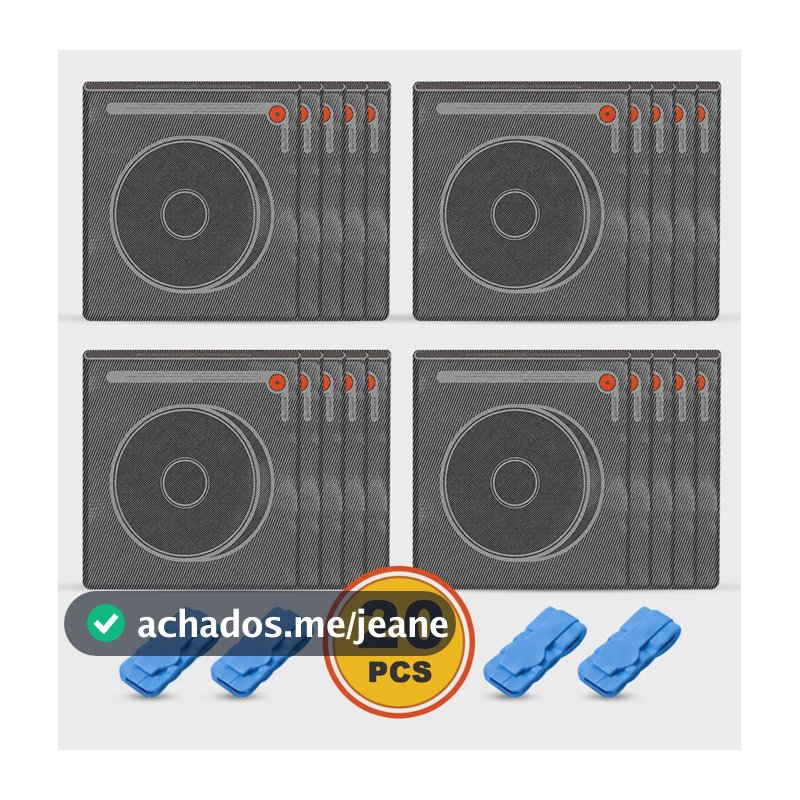 Kit 20 Saco Vácuo para Filamento impressora 3d saco para selagem a vacuo sem aspirador pla abs com valvula
