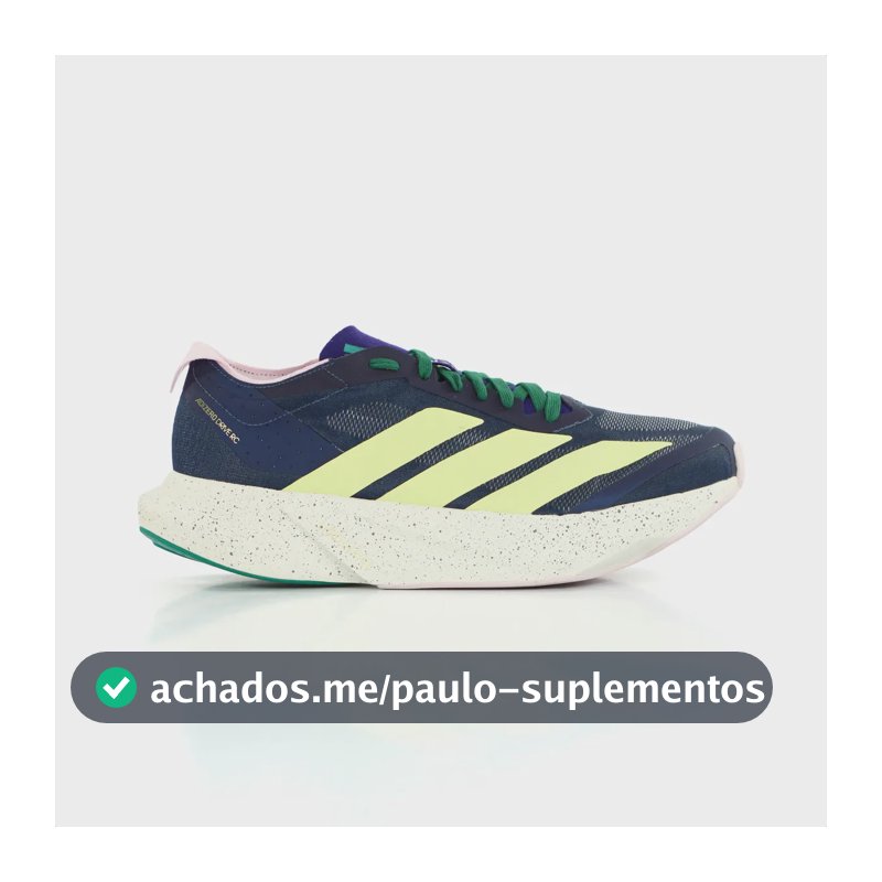Tênis adidas Adizero Drive Rc Corrida Leve Energy Rods Azul Azul 39 Br