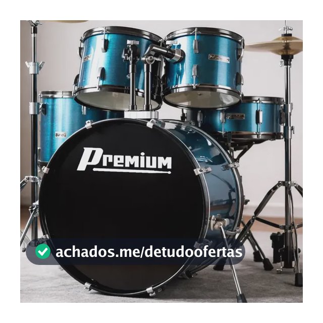 Bateria Premium Dx722 Completa Bumbo 22 Banco/prato/pedal