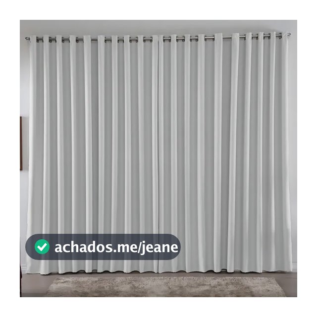 Cortina 3,00x2,80 Metros Blackout Blecaute Gelo Corta Luz Em Tecido Grosso Para Quarto E Sala Casa Laura Enxovais