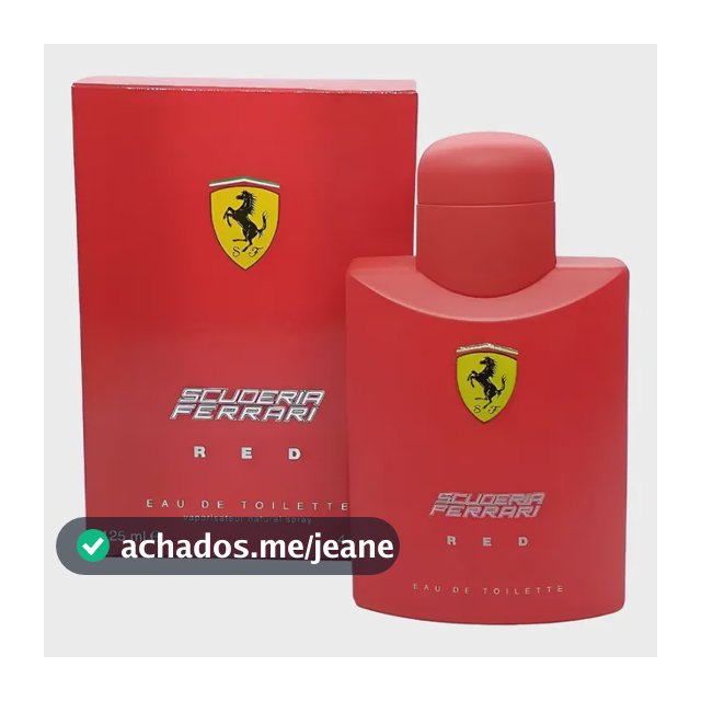 Perfume Ferrari Red Masculino Edt - 125ml