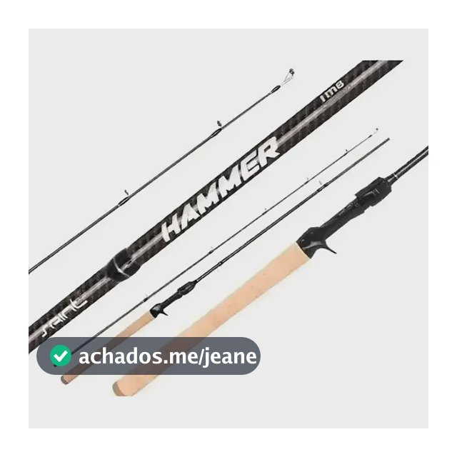 Vara De Pesca Para Carretilha Saint Hammer 7' -  30-60lbs Preto