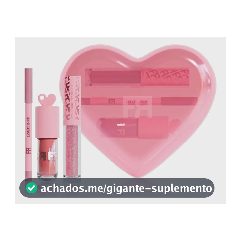 Kit Fran By Franciny Ehlke Kit Love Gloss Lapis Labial 9,7g