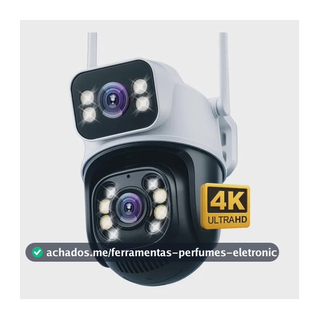 Câmera Segurança Ip Externa Wifi A28 App Icsee À Prova Dágua Ip66 Dome Lente Dupla Lentes 2 Em 1 Vigilancia Visão Noturna Infravermelho  4k Uhd Nova Geração Lançamento 2026 Nexgen