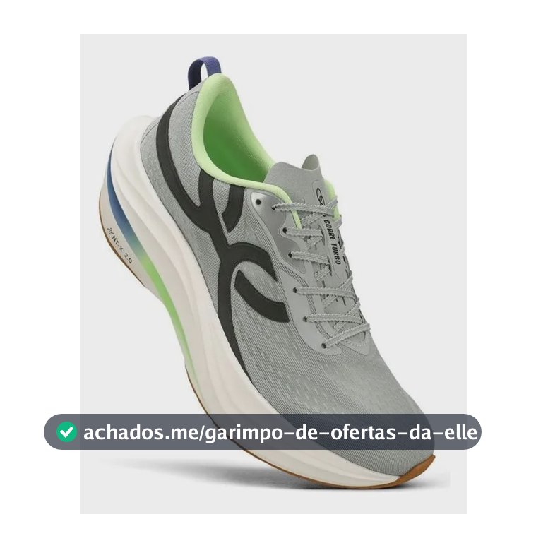 Tênis Running Olympikus Corre Turbo Cinza 39