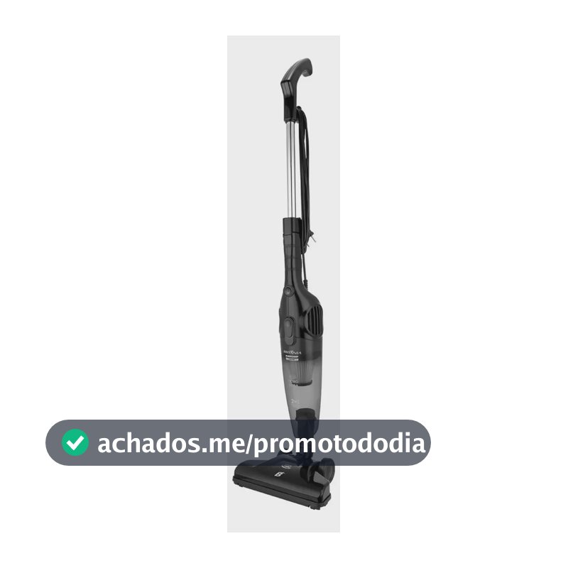 Britânia BAS1295P Aspirador de Pó 2 em 1 1250W Preto – Potência e praticidade para sua casa