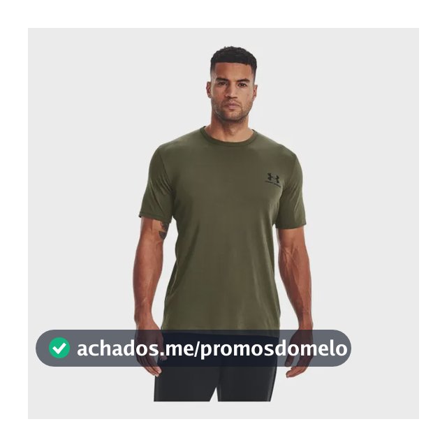 Camiseta Sportstyle Under Armour Left Chest Masculina