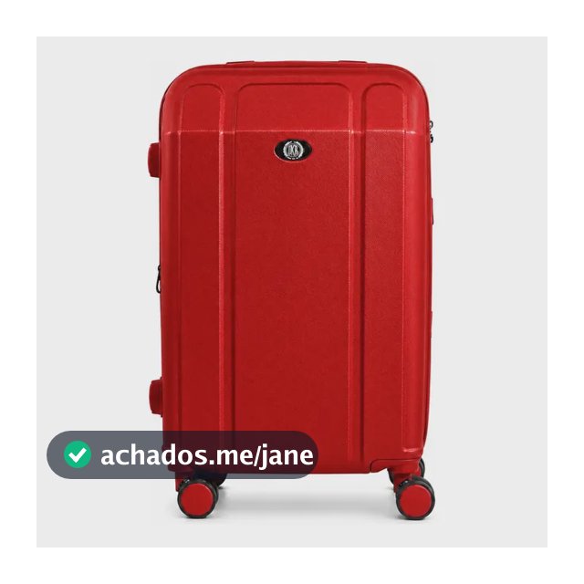 Mala Média De Viagem 23 Kg Abs Expansiva Continental - Ika