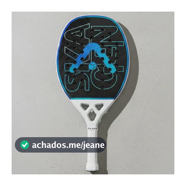 Raquete Beach Tennis Skagen 3k Alma Genius 2026 Branca / Azul