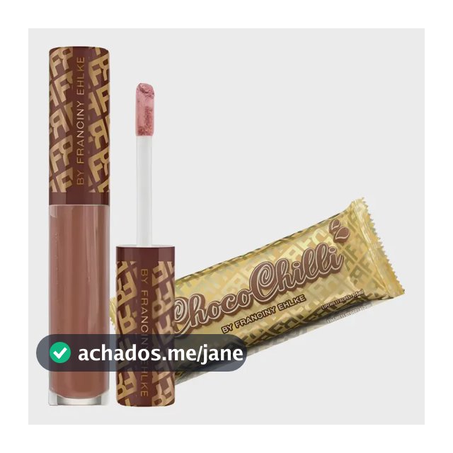 Chocochilli Gloss Fran By Franciny Ehlke Acabamento Brilhant Chocolate