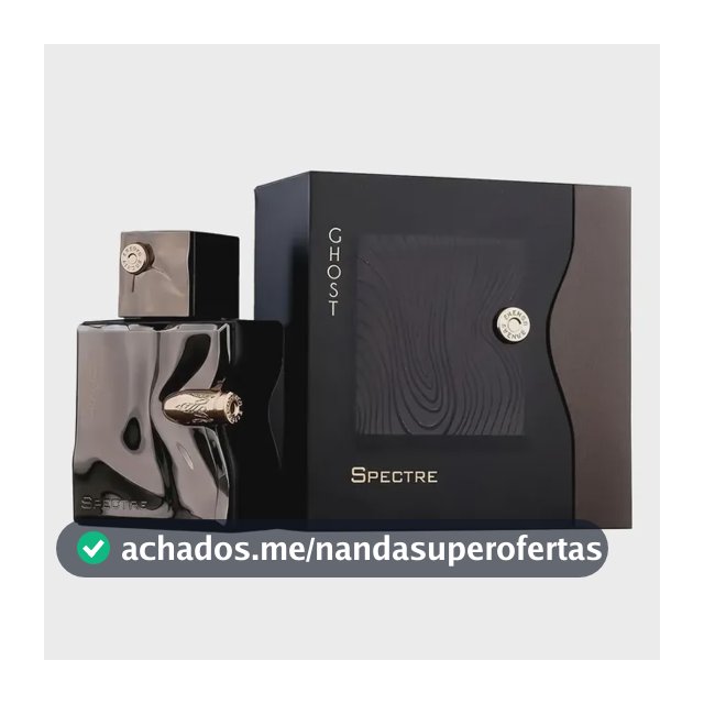 Perfume Spectre Ghost Fragrance World Eau De Parfum 80ml Masculino