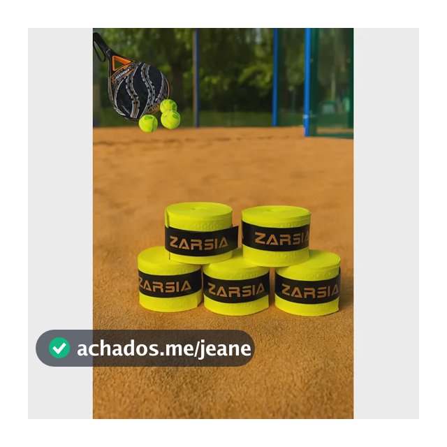 5 Overgrip Fita Super Grip Seca Raquete Beach Tennis Zarsia